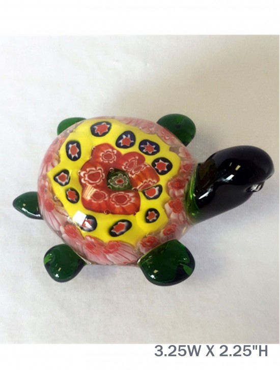 Hand-blown Glass Turtle